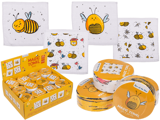 Magic cotton towel, Bee,