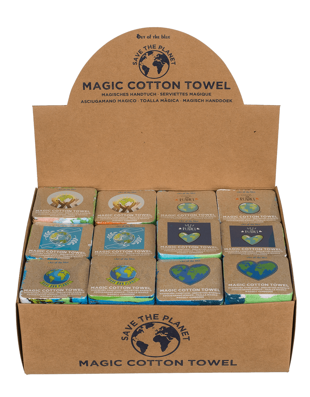 Magic cotton towel, Save the Planet,