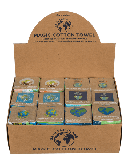 Magic cotton towel, Save the Planet,