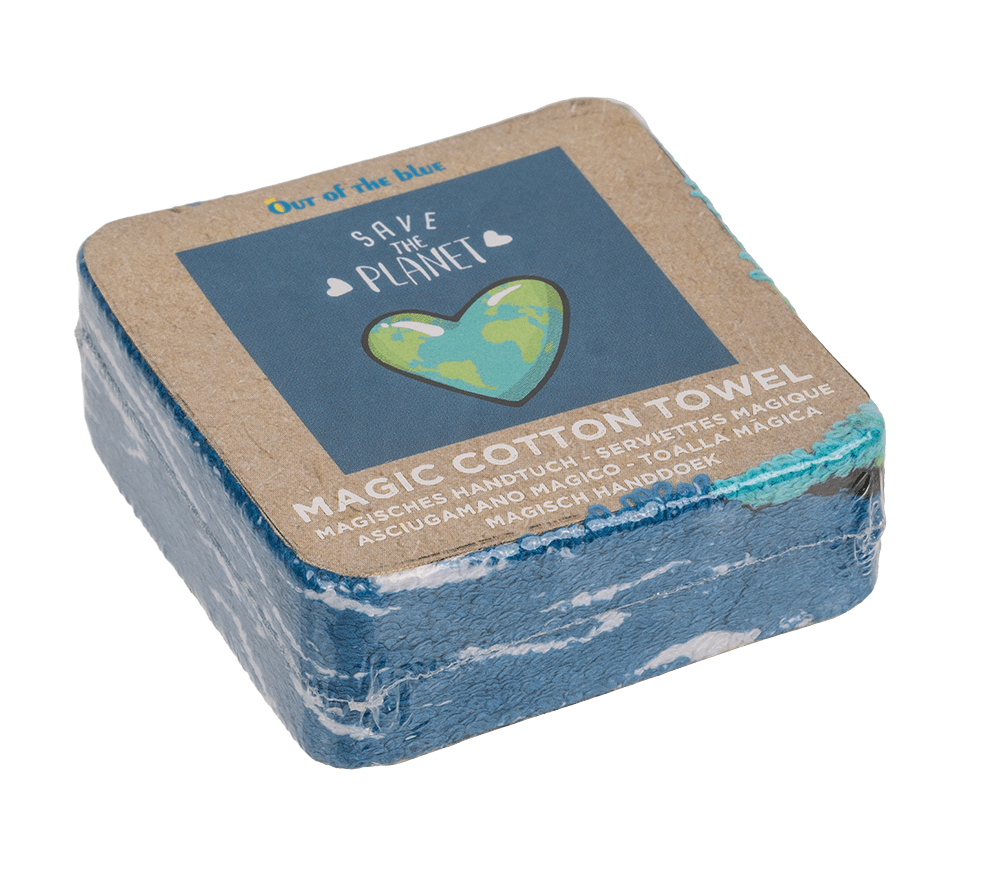 Magic cotton towel, Save the Planet,