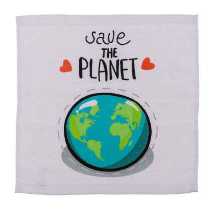 Magic cotton towel, Save the Planet,