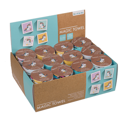 Magic cotton towel, Comic Unicorn,