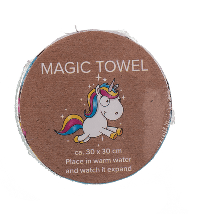 Magic cotton towel, Comic Unicorn,