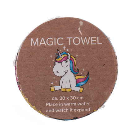 Magic cotton towel, Comic Unicorn,