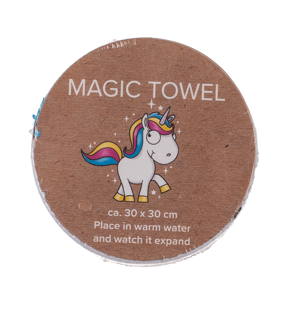 Magic cotton towel, Comic Unicorn,