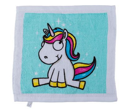 Magic cotton towel, Comic Unicorn,