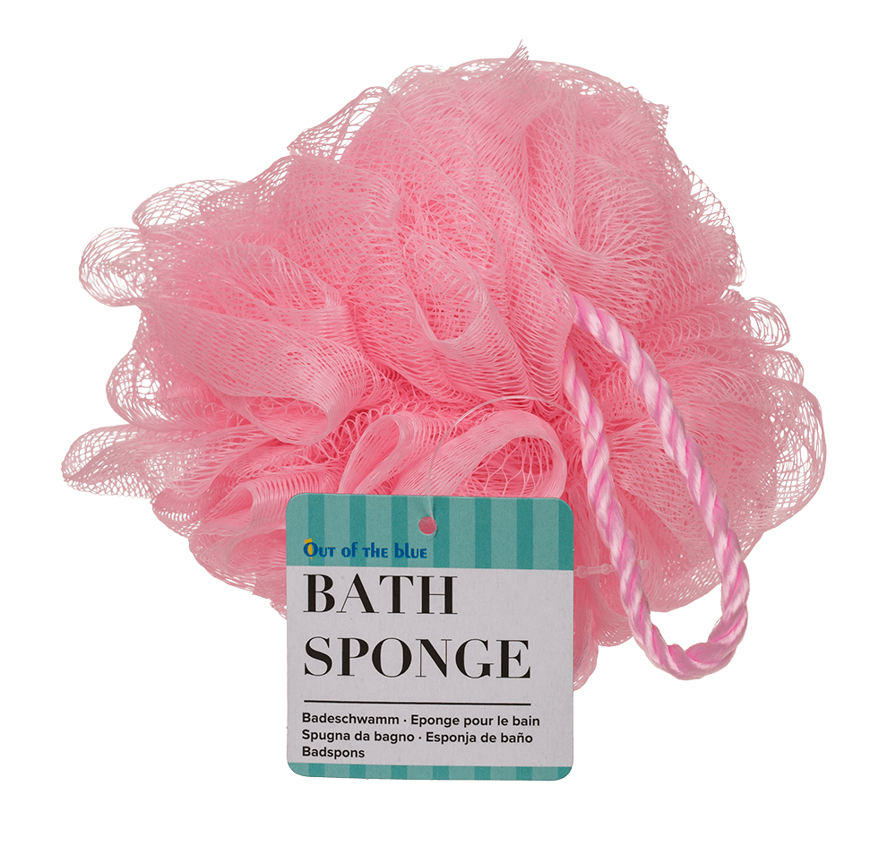 Bath sponge,
