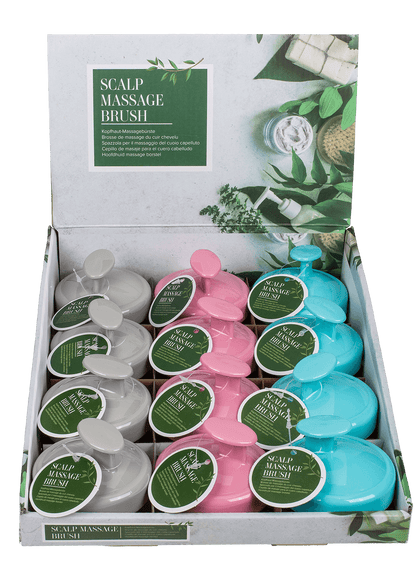 Scalp Massage Brush, ca. 7 x 7 x 5,5  cm,