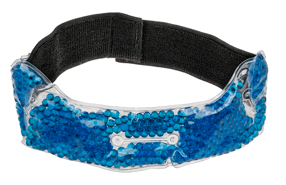 Blue Spa Heating and Cooling Head Wrap,