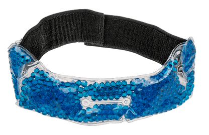 Blue Spa Heating and Cooling Head Wrap,