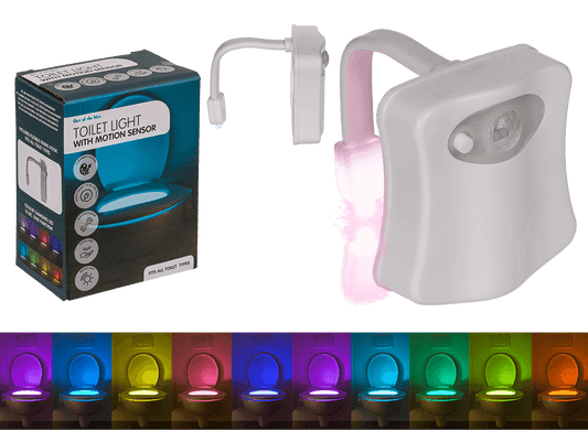 Toilet Bowl LED-Light, with motion sensor,