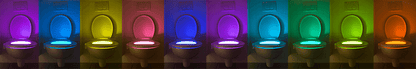 Toilet Bowl LED-Light, with motion sensor,