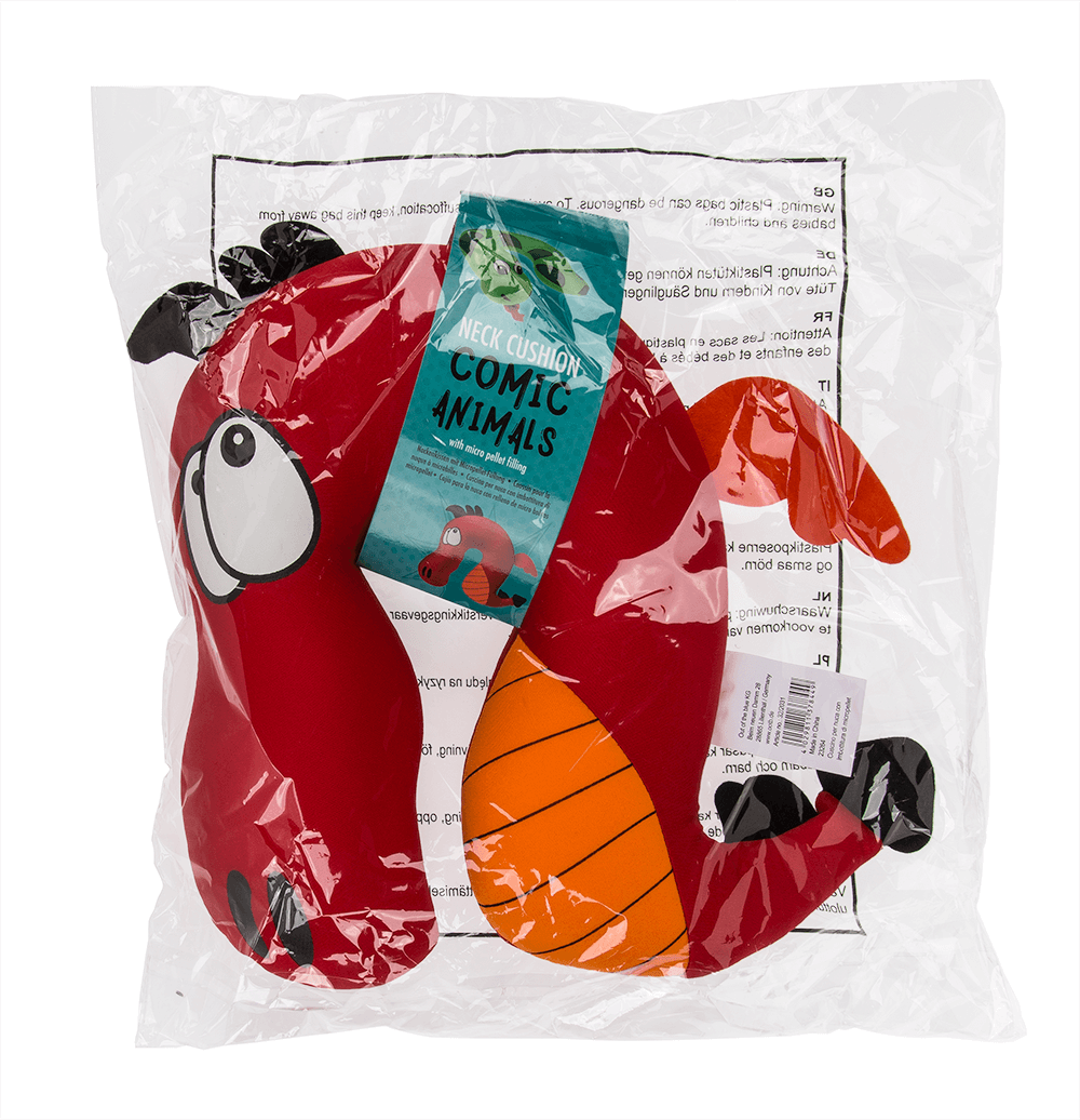 Neck cushion with micro pellet filling,