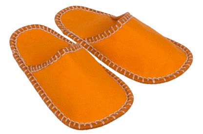 Jumbo felt slipper, Welcome,