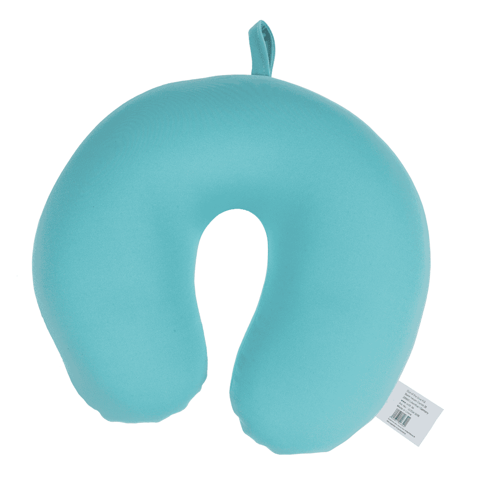 Neck cushion with micro pellet filling,