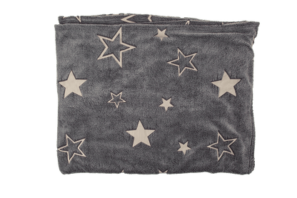 Comfort blanket with stars, Glow in the dark,