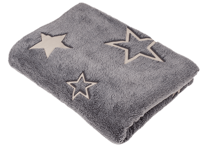 Comfort blanket with stars, Glow in the dark,