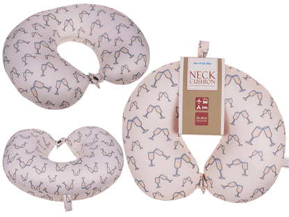 Neck cushion with micro pellet filling, Bubbles,