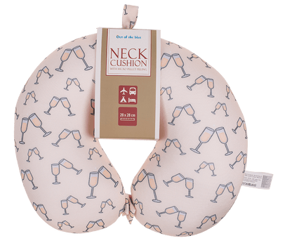 Neck cushion with micro pellet filling, Bubbles,