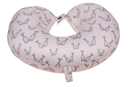 Neck cushion with micro pellet filling, Bubbles,