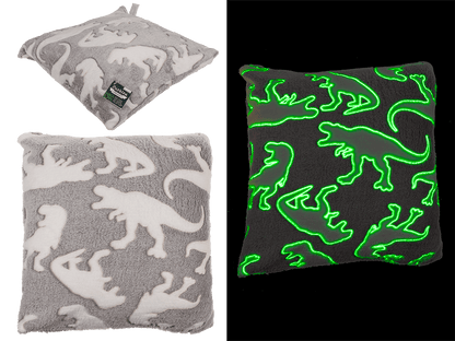 Plush cushion, dinosaur,