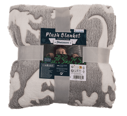 Plush blanket, dinosaur,