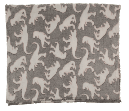 Plush blanket, dinosaur,