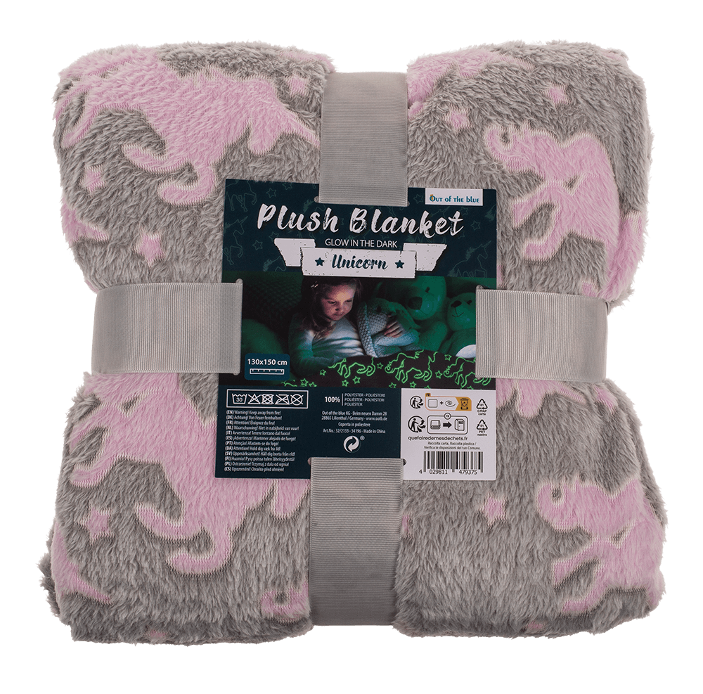 Plush blanket, Unicorn,