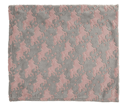 Plush blanket, Unicorn,