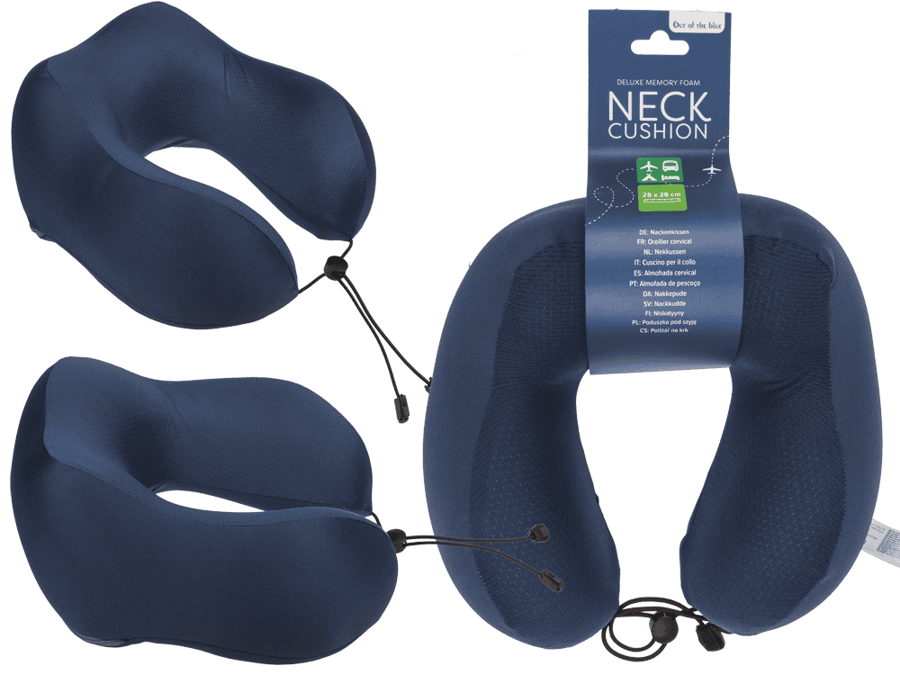 Deluxe neck cushion made of memory foam,