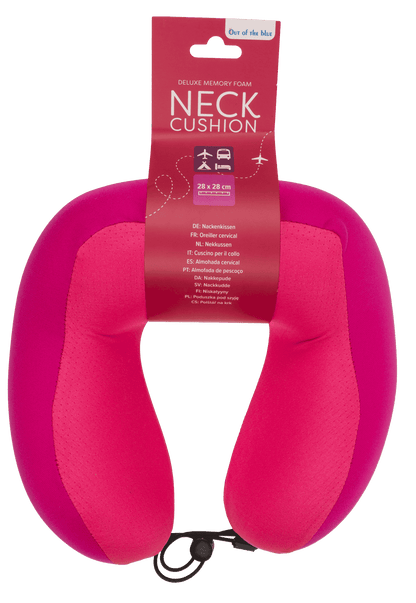 Deluxe neck cushion made of memory foam,