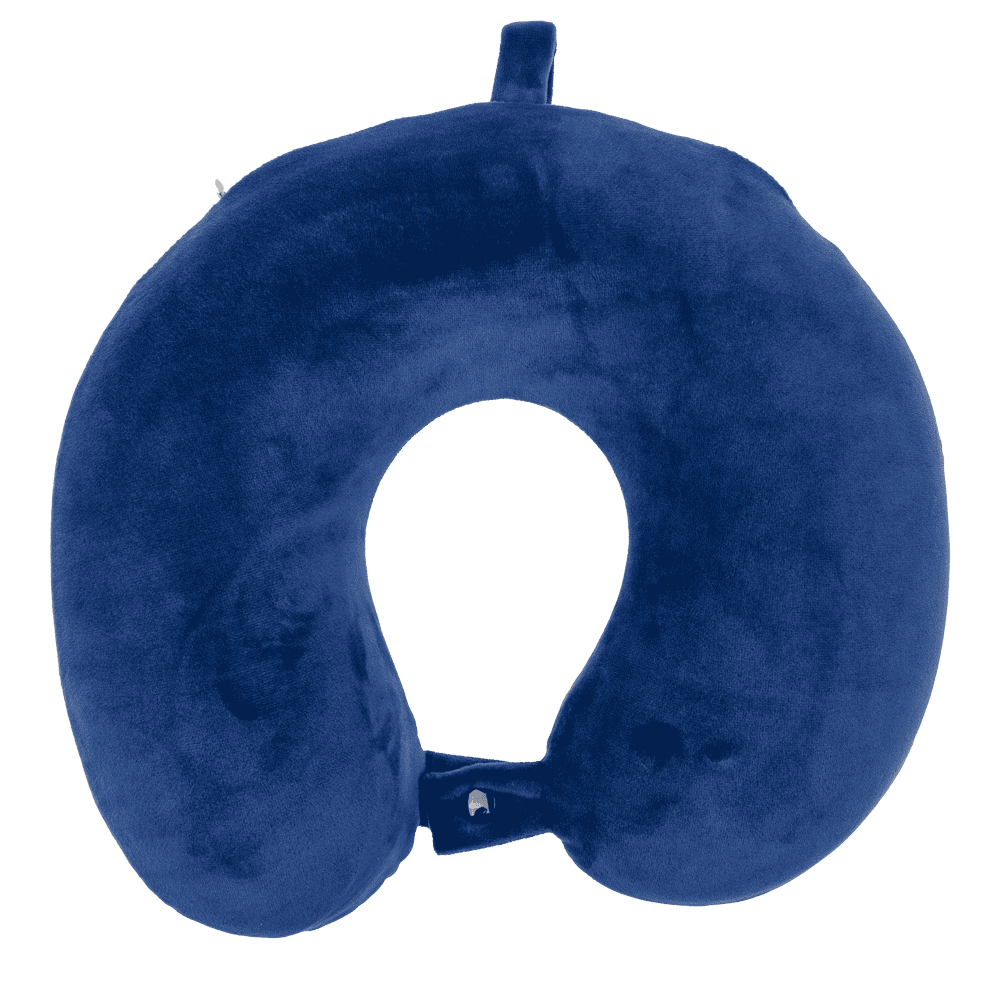 Round shaped neck cushion made of memory foam,