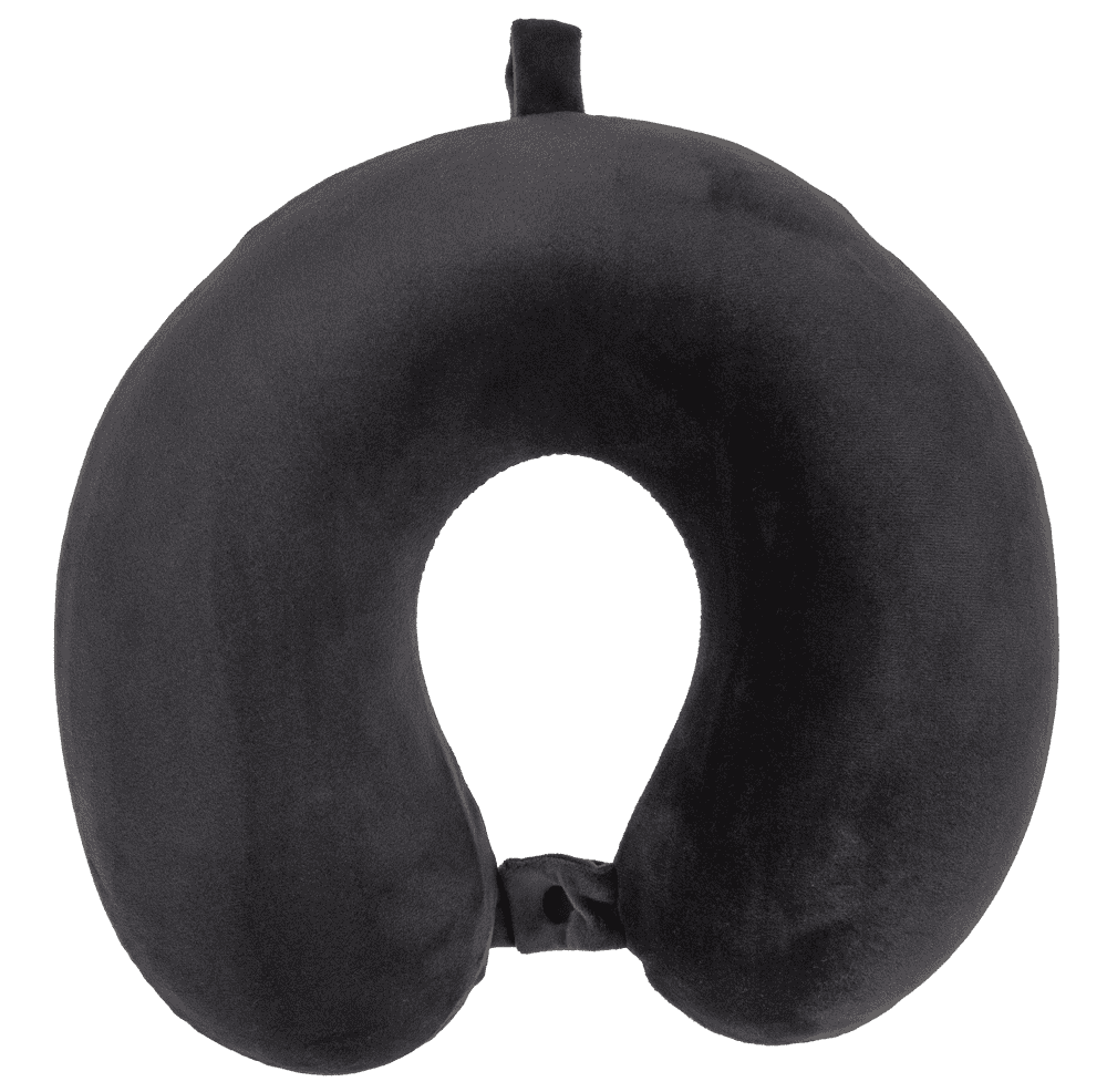 Round shaped neck cushion made of memory foam,