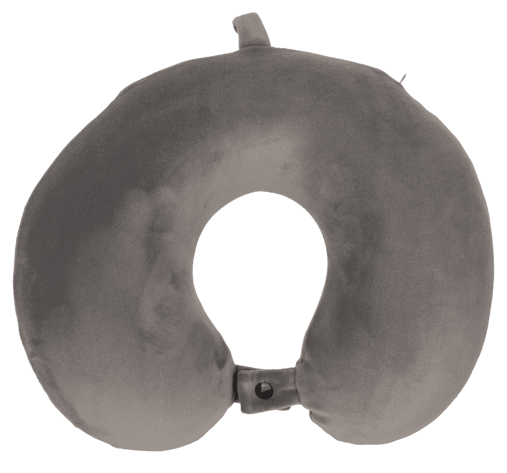 Round shaped neck cushion made of memory foam,