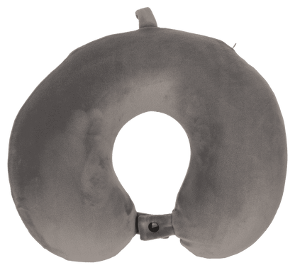 Round shaped neck cushion made of memory foam,