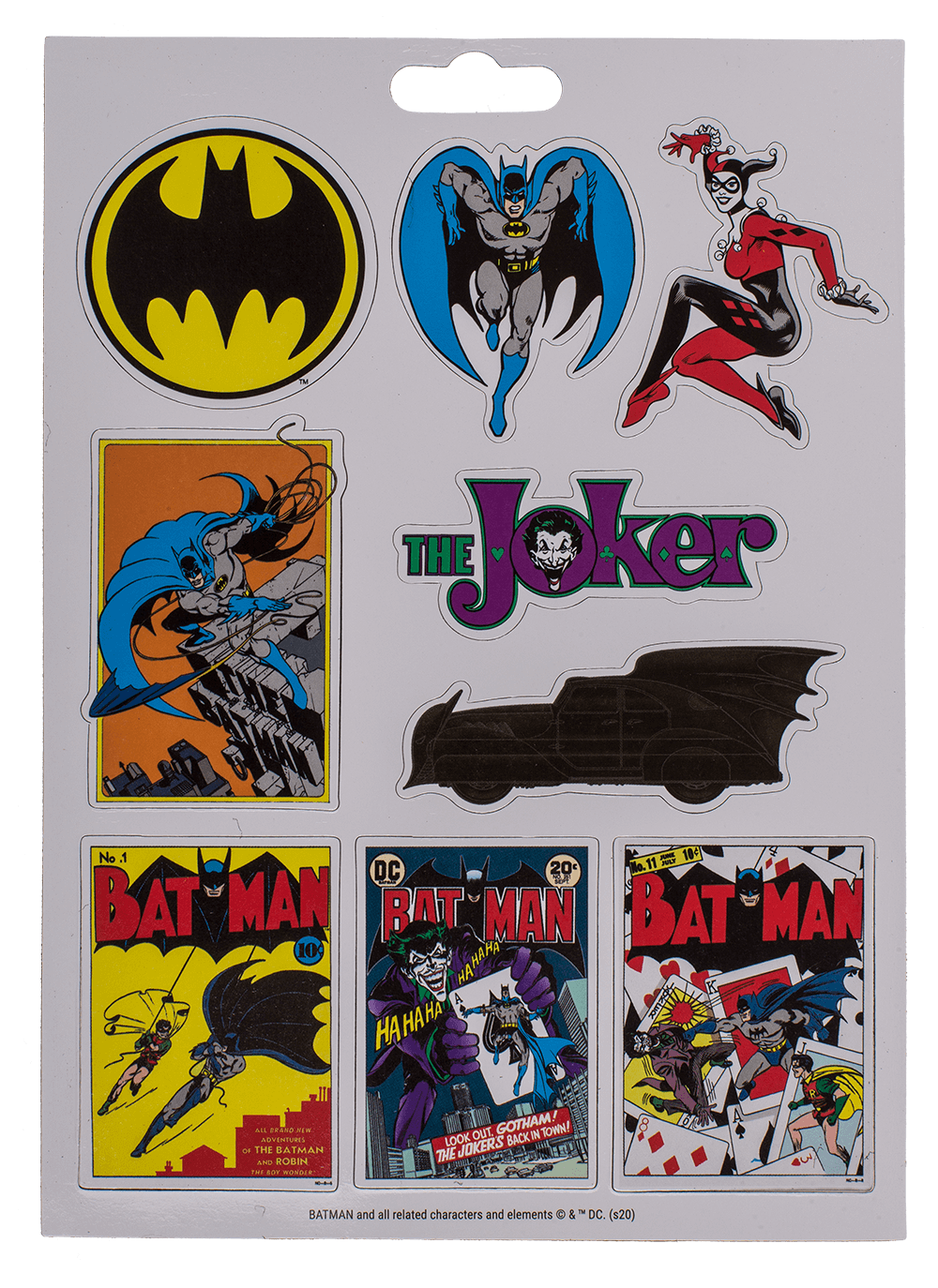 Magnets, Batman - Retro, set of 19