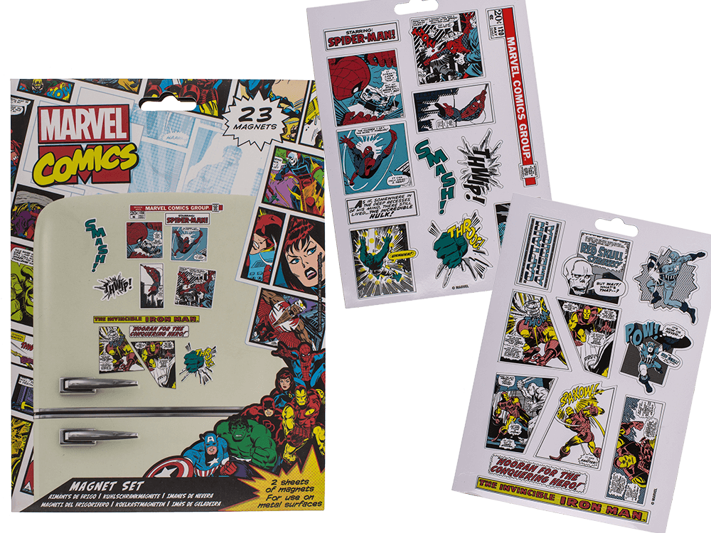 Magnets, Marvel Heroes, set of 23