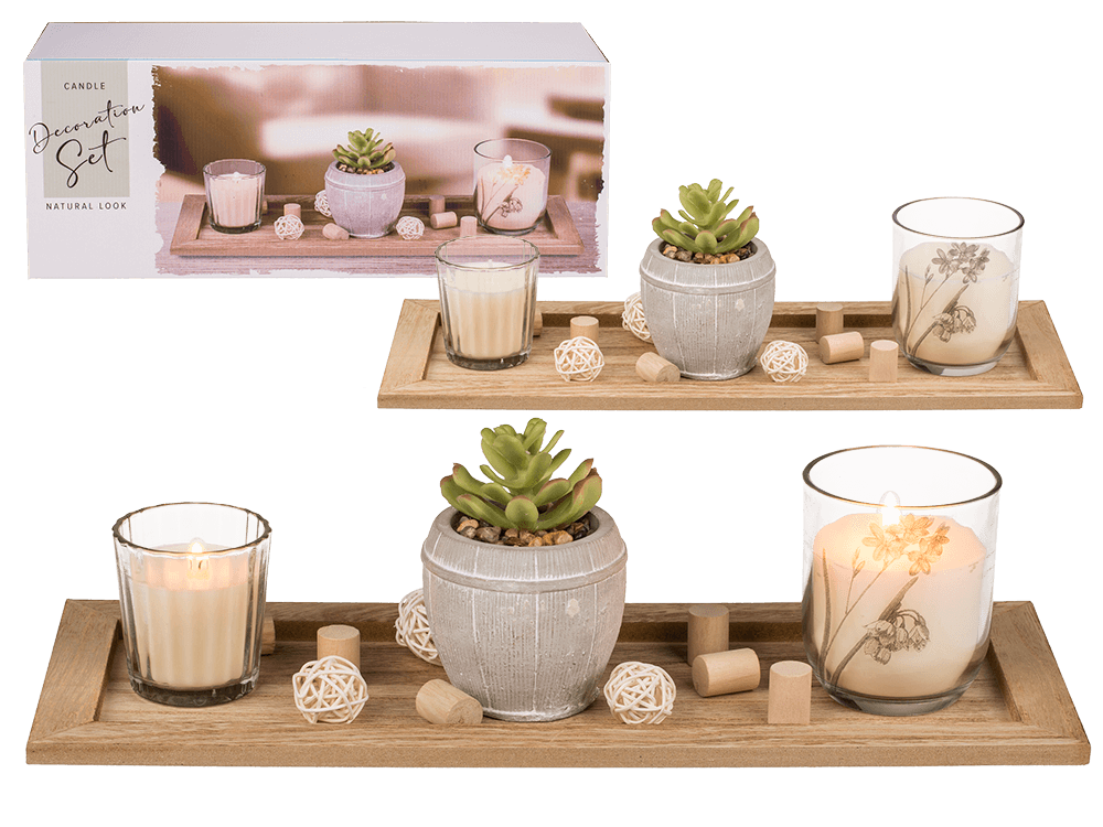 Natural coloured wooden plate,