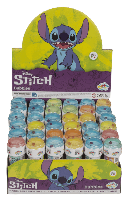 Soap bubbles with puzzle, Lilo & Stitch,