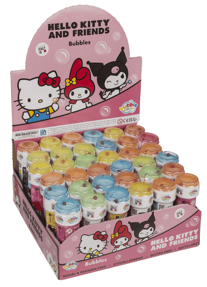 Soap bubbles with puzzle, Hello Kitty,