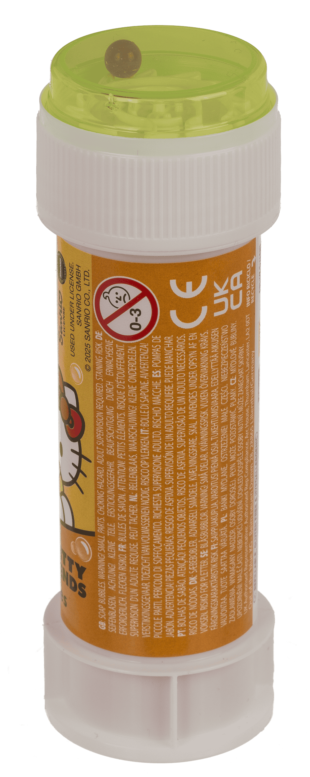 Soap bubbles with puzzle, Hello Kitty,