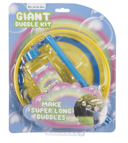 Giant Bubble Kit, incl. 250 ml bubble solution,