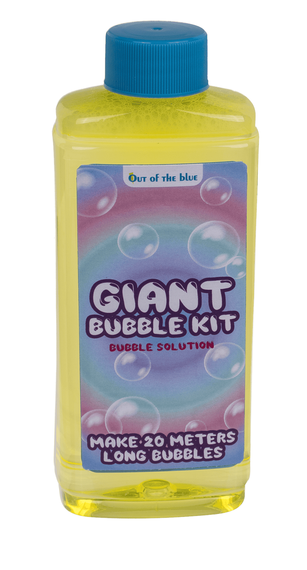 Giant Bubble Kit, incl. 250 ml bubble solution,