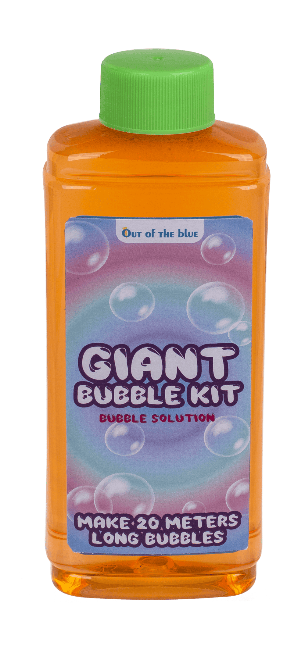 Giant Bubble Kit, incl. 250 ml bubble solution,