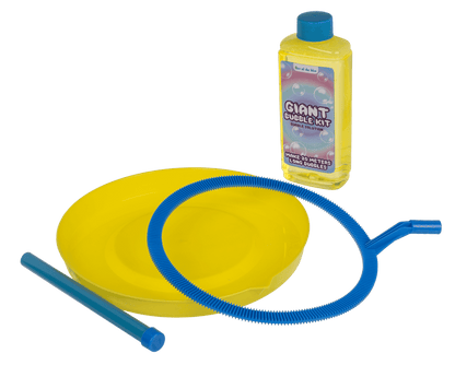 Giant Bubble Kit, incl. 250 ml bubble solution,