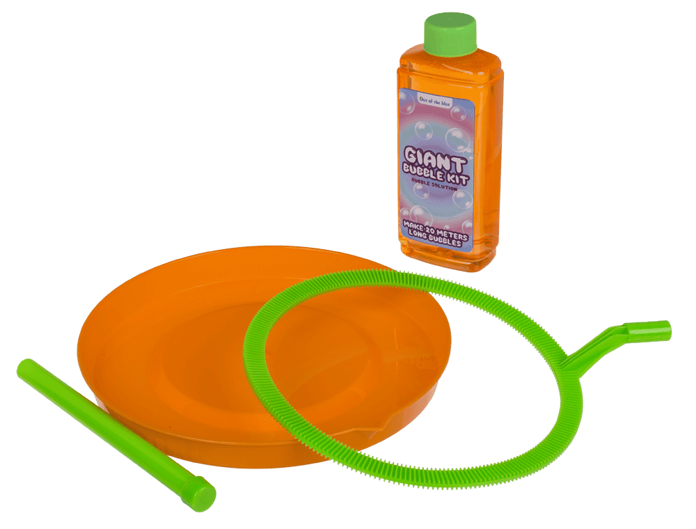 Giant Bubble Kit, incl. 250 ml bubble solution,