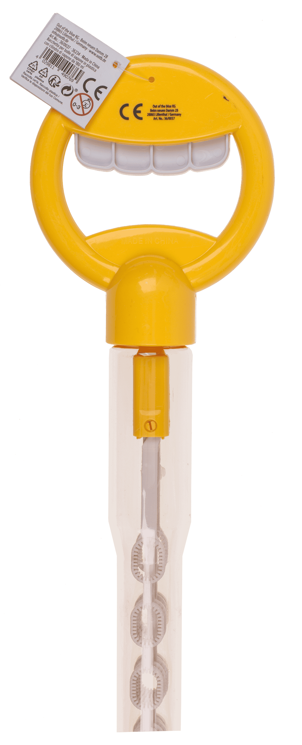 Soap bubbles wand, Funny Face, 44 cm,