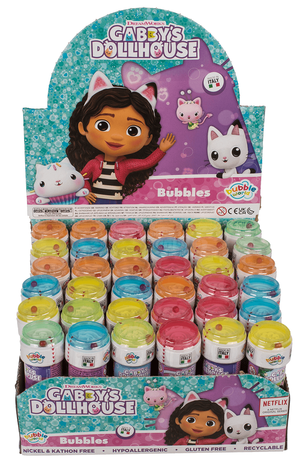 Soap bubbles with puzzle, Gabby's Dollhouse,