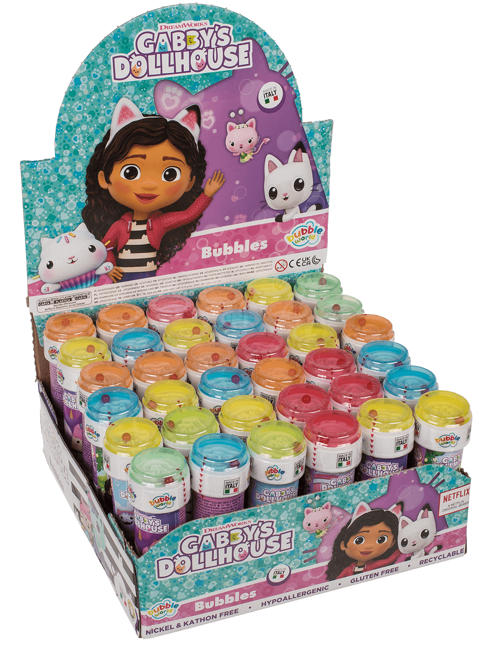 Soap bubbles with puzzle, Gabby's Dollhouse,