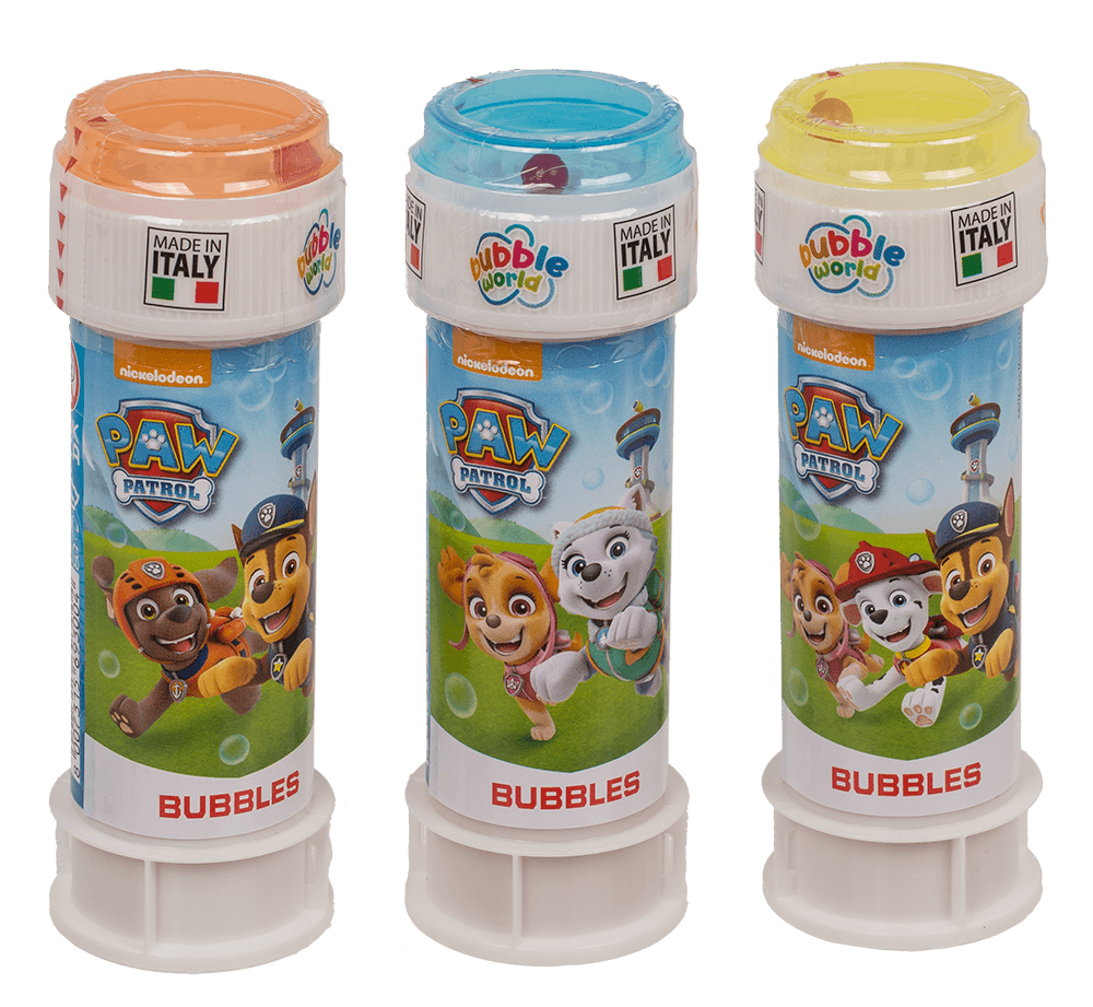Soap bubbles with puzzle, Paw Patrol,